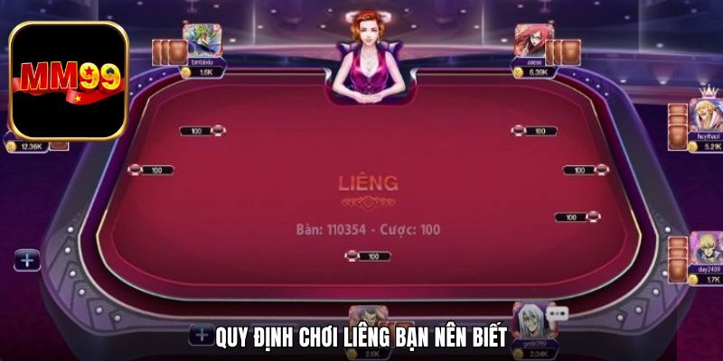 Quy định chơi Liêng bạn nên biết